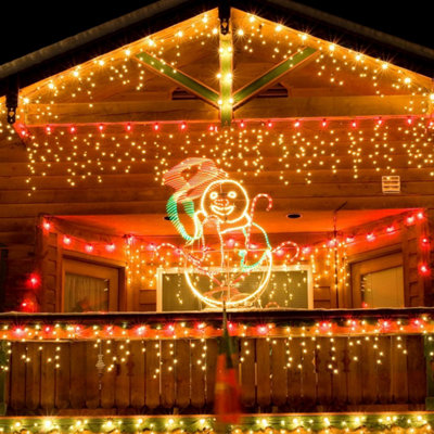White icicle christmas lights deals