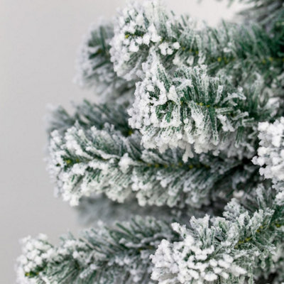 The Christmas Workshop 72069 6ft Snowy Cone Artificial Christmas Tree