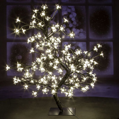 The Christmas Workshop 72210 60cm Bright White LED Blossom Tree