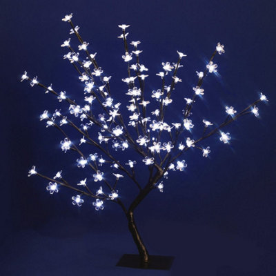 The Christmas Workshop 72210 60cm Bright White LED Blossom Tree