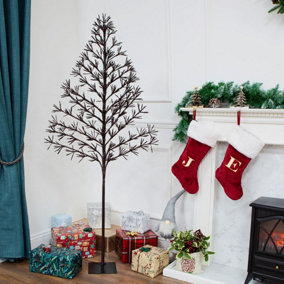 The Christmas Workshop 72999 1.8-Metre Light-Up Starburst Christmas Tree