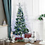 The Christmas Workshop 74080 6ft Traditional Artificial Christmas Tree