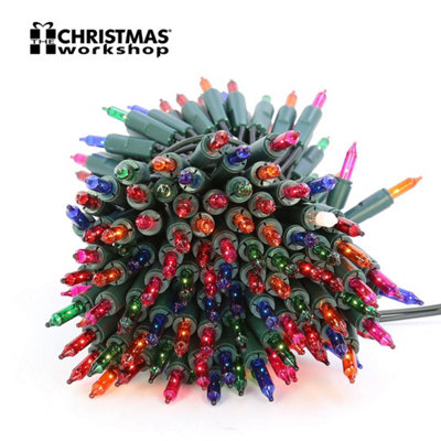 The Christmas Workshop 75230 100 Multi-Coloured Christmas Tree Lights ...