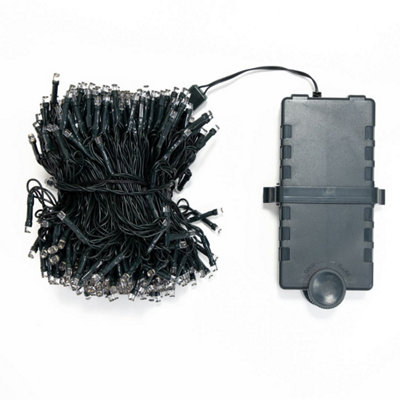 The Christmas Workshop 78100 400 LED Battery Operated Warm White Christmas Lights - 6