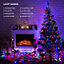 The Christmas Workshop 78240 600 LED Battery Operated Multi-Coloured Christmas Lights