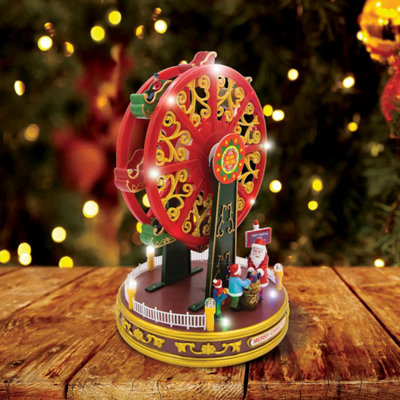 The Christmas Workshop 81300 Revolving Musical Ferris Wheel - 3