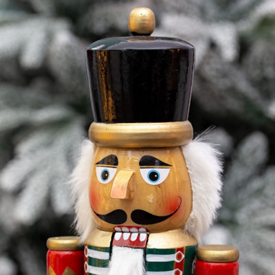 Vintage wooden clearance nutcracker