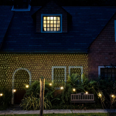 The Christmas Workshop 86590 180 LED Warm White Christmas Window Lights - 7