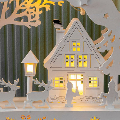 The Benross Christmas Workshop Lot de 10 bougies à LED