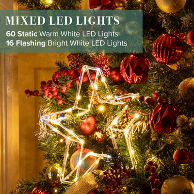Bright white battery operated christmas lights cheap