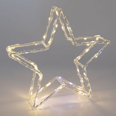 The Christmas Workshop Acrylic LED Christmas Star Light