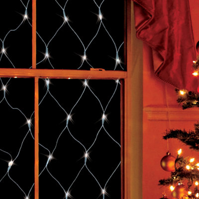 The Christmas Workshop Set of 360 Bright White Net Lights