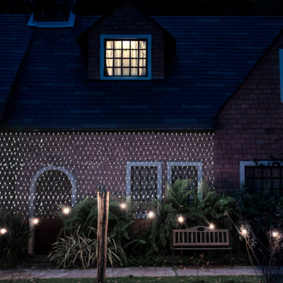 The Christmas Workshop Set of 360 Bright White Net Lights