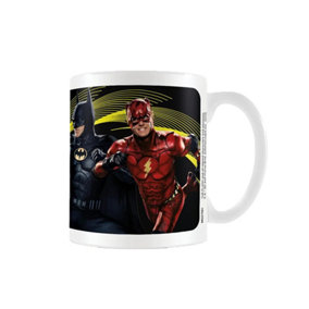 The Flash Three Heroes Mug Black/Red/Yellow (One Size)