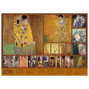 The Golden Age of Klimt Jigsaw Puzzle 1000 Pieces