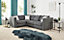 The Great British Sofa Company Edinburgh 2&1 Seater Dark Grey Corner Sofa