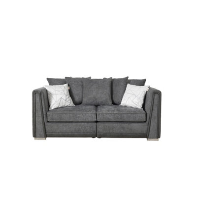 The Great British Sofa Company Edinburgh 2 Seater Dark Grey Sofa