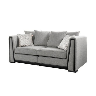 The Great British Sofa Company Edinburgh 2 Seater Light Grey Sofa