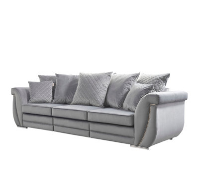 The Great British Sofa Company Hampton 3 & 2 Seater Velvet Sofas