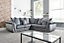 The Great British Sofa Company Hampton Corner 2&2 Seater Velvet Sofa