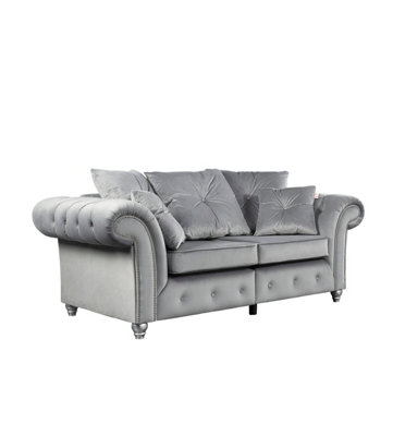 The Great British Sofa Company Kensington 3 & 2 Seater Velvet Sofas