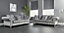 The Great British Sofa Company Kensington Pair of 3 Seater Velvet Sofas