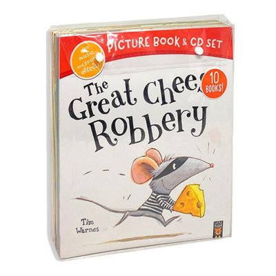 The Great Cheese Robbery and Other Stories Collection 10 Books & CDs ...