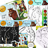 The Gruffalo Art & Crafts Colouring Painting Scratch Sticker Books Fun Kids Toy