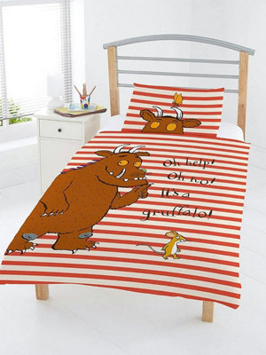 The Gruffalo Oh Help 4 in 1 Junior Bedding Bundle (Duvet, Pillow, Covers)