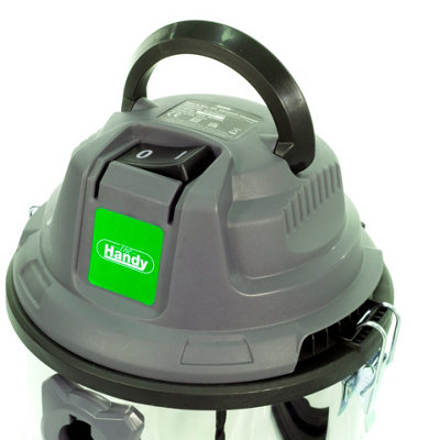 The Handy 1250W 15 Litre Wet & Dry Stainless Steel Vacuum Cleaner THWD1250