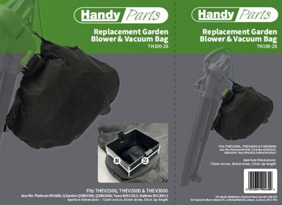 The handy deals leaf blower bag