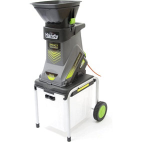 The Handy THISWB Electric Garden Shredder with 40L Collection Box for Woody Prunings and Soft Cuttings 2500W - 2 Year Warranty