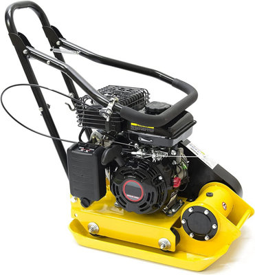 The Handy THLC29142 35cm Petrol Compactor Plate with 1121kg Compaction ...