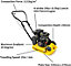The Handy THLC29142 35cm Petrol Compactor Plate with 1121kg Compaction Force and 25cm Working Depth - 2 Year Guarantee