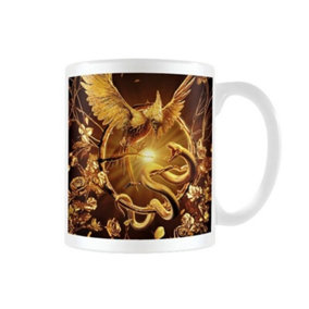 The Hunger Games: The Ballad of Songbirds & Snakes Golden Icon Mug White/Gold (One Size)