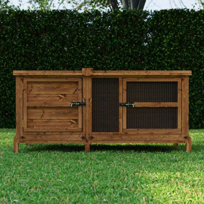 The Hutch Company 5ft Chartwell Rabbit Guinea Pig Hutch Extra Deep and High Ceiling