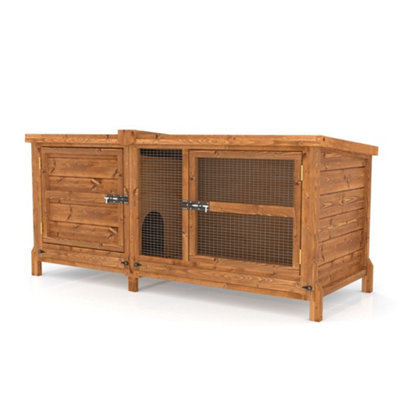 The Hutch Company 5ft Chartwell Rabbit Guinea Pig Hutch Extra Deep and High Ceiling - 5