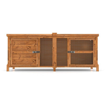 The Hutch Company 6ft Chartwell Rabbit Guinea Pig Hutch Extra Deep and High Ceiling - 3