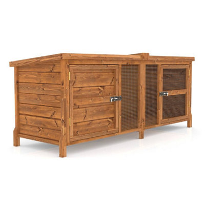 The Hutch Company 6ft Chartwell Rabbit Guinea Pig Hutch Extra Deep and High Ceiling - 5