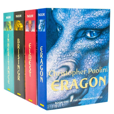 The Inheritance Cycle Christopher Paolini 4 Books Collection Set ...