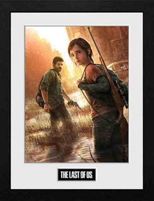 The Last Of Us Key Art 30 x 40cm Framed Collector Print | DIY at B&Q