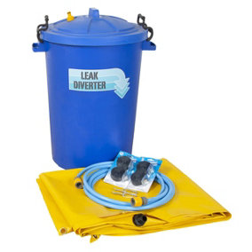 The Leak Diverter Complete Kit 100cm x 100cm - For drips and leaks from ceilings and roofs