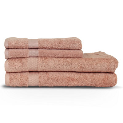 The Linen Yard Loft Combed Cotton 4-Piece Towel Bale Price Comparisons | Compare The Build