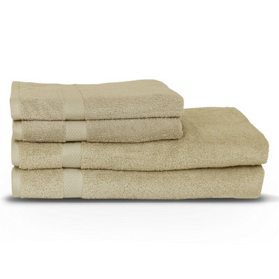 The Linen Yard Loft Combed Cotton 4-Piece Towel Bale Price Comparisons | Compare The Build