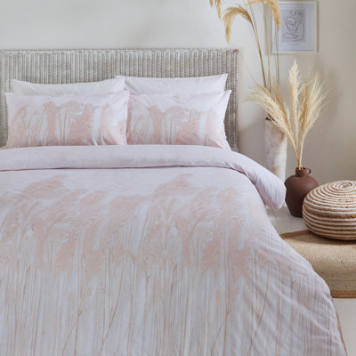 The Linen Yard Pampas Washed Cotton Duvet Cover Set