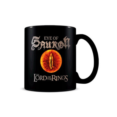 The Lord Of The Rings Eye of Sauron Heat Changing Mug Black/Orange (One Size)
