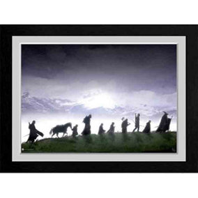 The Lord of The Rings Fellowship 30 x 40cm Framed Collector Print