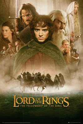 The Lord of The Rings Fellowship Of The Ring 61 x 91.5cm Maxi Poster