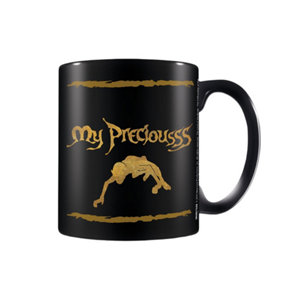 The Lord Of The Rings My Precious Mug Black/Gold (One Size)