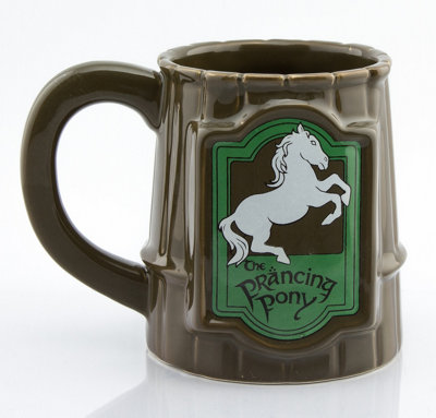 The Lord of The Rings Prancing Pony 3D Mug